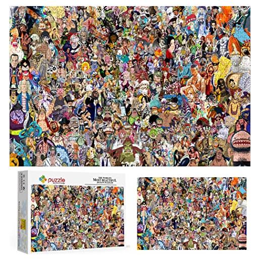Clementoni 39751 Anime One 1000 Pieces, Jigsaw Puzzle for Adults-Made in  Italy