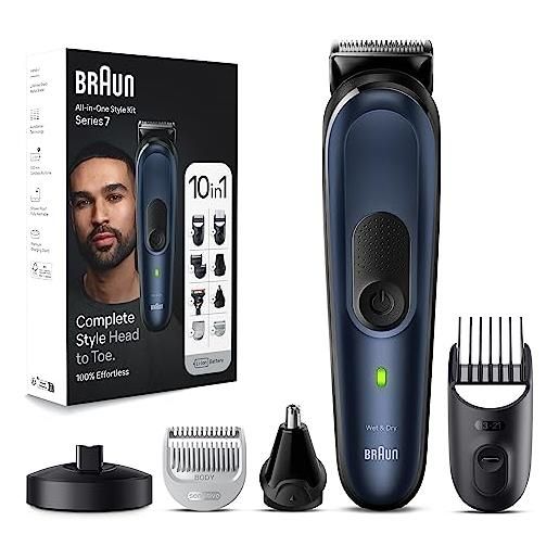 Regolabarba ALL IN ONE TRIMMER 5 9In1 Styling Kit Black e Blue