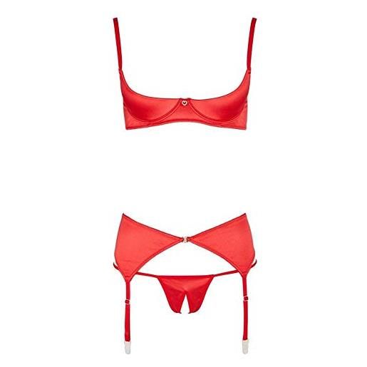 Set intimo donna Intimates O Reggiseno in pizzo trasparente Reggicalze  Perizoma Lingerie Reggiseno e slip Set reggiseno e sl