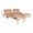 Rete a doghe legno