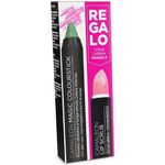Rossetto verde cambia colore