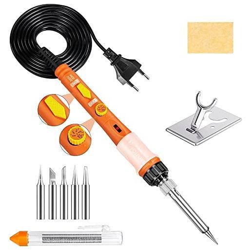 SALDATORE A STAGNO A BATTERIA KEMPER 8 W RICARICABILE BATTERIA A LITIO - Foto 9