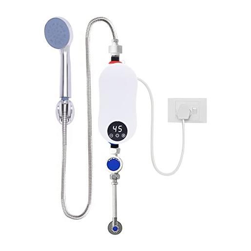 Scaldabagno Istantaneo A Gas GPL 12 L/min 24 KW - Per Casa, Campeggio E Cantieri, Pressione Avvio Bassa