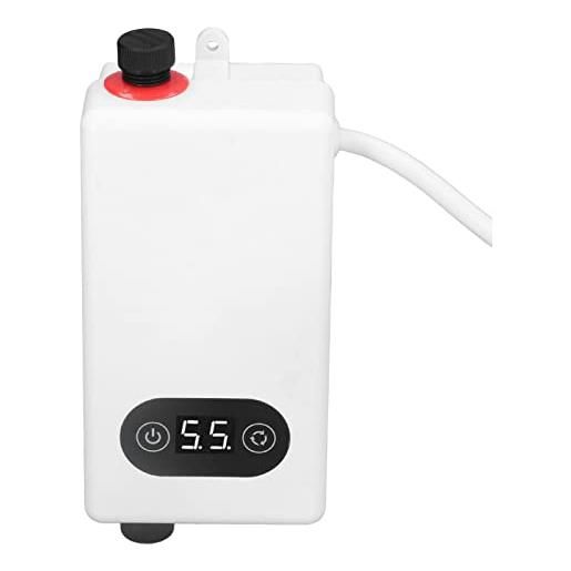 Scaldabagno istantaneo 3kw Mini scaldabagno elettrico senza serbatoio a  parete con display a led Telecomando di regolazione della temperatura a 3  livelli per Kitc domestico