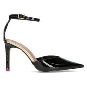 Scarpe nere eleganti donna Tacco