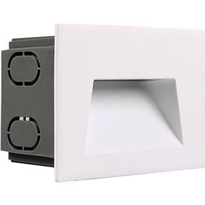 Segnapasso led da incasso 3,2W Tricolor 3000-4000-6000K IP65 - Lampo SPLED503MC