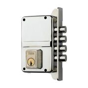 Serratura per porta in ferro con maniglia