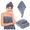 Set asciugamani bagno 3 pezzi