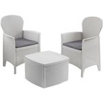 Set da giardino in rattan