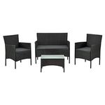 Set da giardino polyrattan