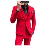 Smoking rosso uomo