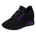 Sneaker con zeppa interna