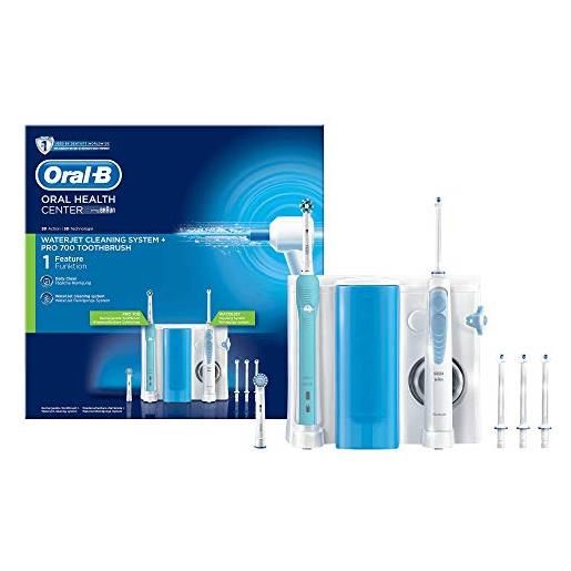Braun Oral-b - Idropulsore Oxyjet + Spazzolino Elettrico Smart 5000
