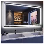 Specchio bagno con luce
