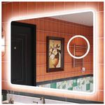 Specchio ingrandimento con luce