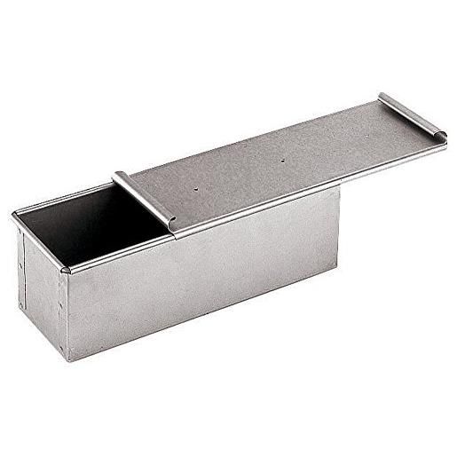 Set 4 Stampi Per Pane Toast Antiaderenti Con Coperchio - 2 Formati, Inclusi Spatola E Pennello In Silicone, Capacità 550g - 3