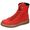 Stivaletti rossi donna pelle