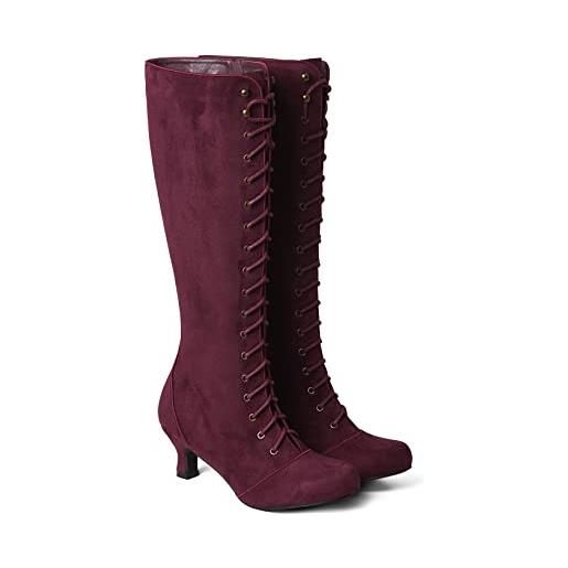 Stivali Western Donna BBOOY - Stile Cowgirl, Punta Quadrata, Ricamati - Foto 6