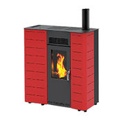 Stufa a pellet canalizzata