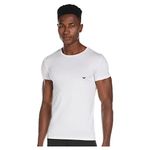 T-shirt bianca uomo cotone