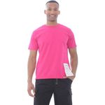 T-shirt fucsia uomo