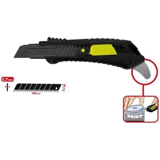Taglierina Rotella Per Tessuto 45 Mm Con 5 Lame – Utensile Da Taglio Per Pelle, Carta, Trapuntatura – Manico Ergonomico Con Pulsante Di Sicurezza