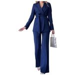 Tailleur donna blu elegante