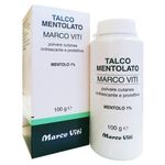 Talco mentolato prurito