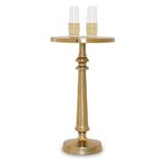 Tavolino ottone stile vintage