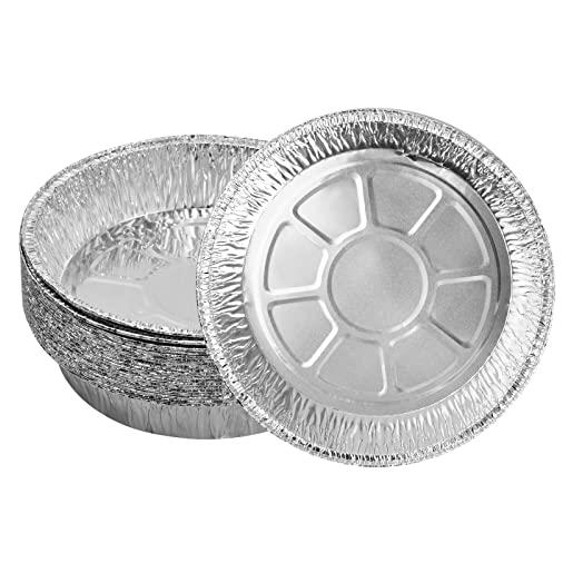 Vaschette Alluminio - 12 Cm De Teglie Usa E Getta - Rotonda - 8