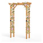 Tettoia in legno per giardino