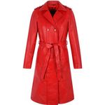 Trench donna rosso