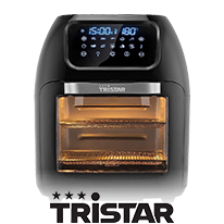 Tristar FR-6976PR friggitrice Singolo 3,5 L 1300 W Friggitrice ad aria  calda Nero - - Esseshop - Il tuo Partner in Informatica, PC e Networking