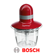 Bosch MMRP1000 Tritatutto Universale, 400 W, 0.8 Litri, 0 Decibel,  Plastica, Lame in Acciaio Inox, Bianco : : Casa e cucina