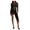 Tuta nera donna elegante
