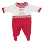 Tutina neonato rossa