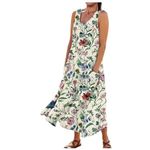 Vestito donna beige