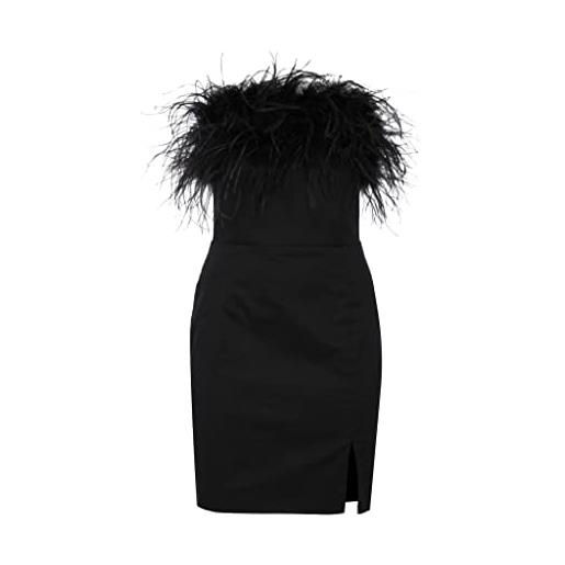 Abiti Eleganti Cerimonia,Paillettes Per Abiti Da Cocktail Vestito Elegante Scollo A V Da Donna Abito Da Donna Tinta Unita Tinta Unita Abito Formale Lungo Scollo A V Manica Lunga Slim
