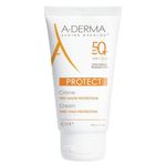 A-Derma Protect Crema Solare Viso Senza Profumo SPF50+