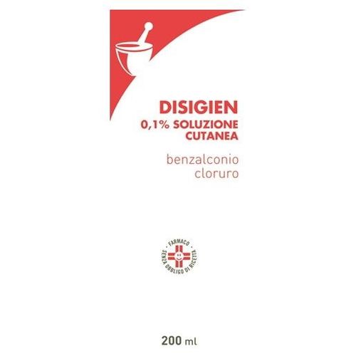 Aeffe Farmaceutici Disigien 0.1% soluzione cutanea 200ml