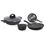 Aeternum Essential Black batteria di pentole