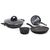Aeternum Essential Black batteria di pentole