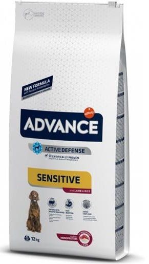 Affinity-Advance Sensitive Medium Maxi Cane (Agnello/Riso) - secco