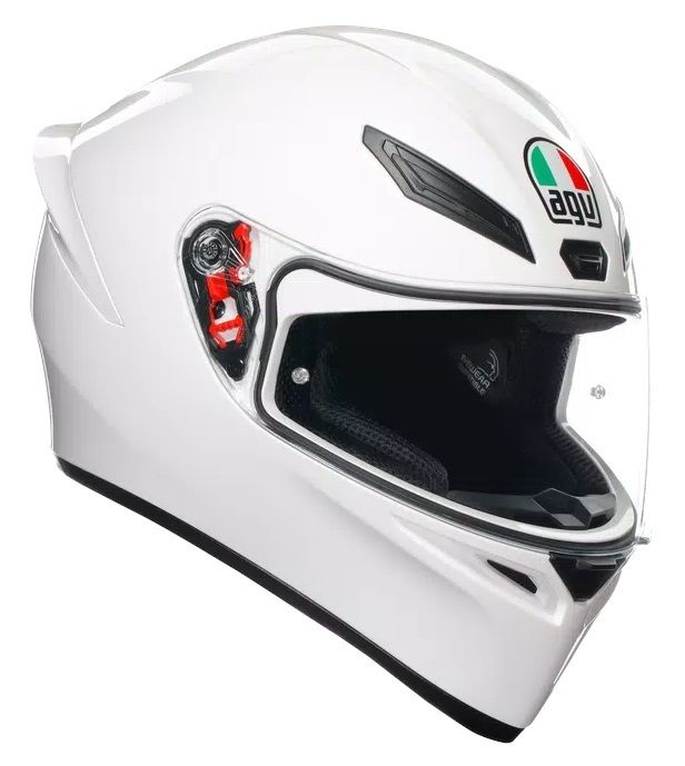 Casco Moto AGV K3 SV Multi MPLK MS – Visierino Solare, Taglia M, Grafica Blu/Bianco/Giallo Fluorescente - 2