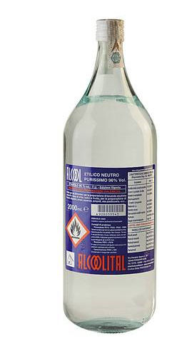 Bio alcool - Alcool etilico biologico al 96° Neutro di Alcoolital 