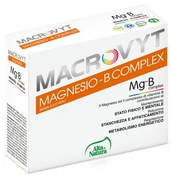 Alta Natura Macrovyt Magnesio B Complex Bustine | Confronta prezzi ...
