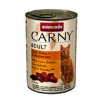 Animonda Carny Adult Gatto (Manzo/Pollo/Cuoricini d'Anatra) - umido