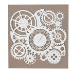 Arti e Mestieri Orologio da parete con ingranaggi Meccano