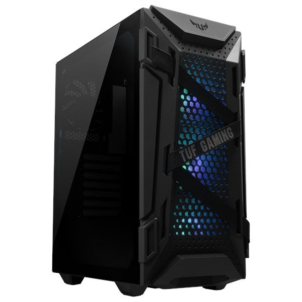 ASUS Prime AP200 ARGB, Case MATX Bianco Con Pannelli Tool-free E Tanto Spazio