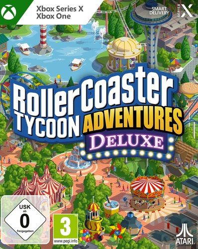 Atari RollerCoaster Tycoon Adventures Deluxe